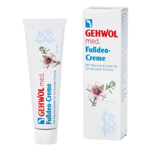 GEHWOL medFußdeo-Creme (125 ml) - Intensywny krem silnie odświeżający do stóp